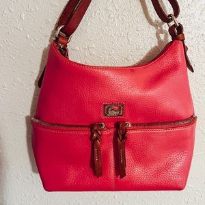 Dooney & Bourke Double Pocket Pink Purse